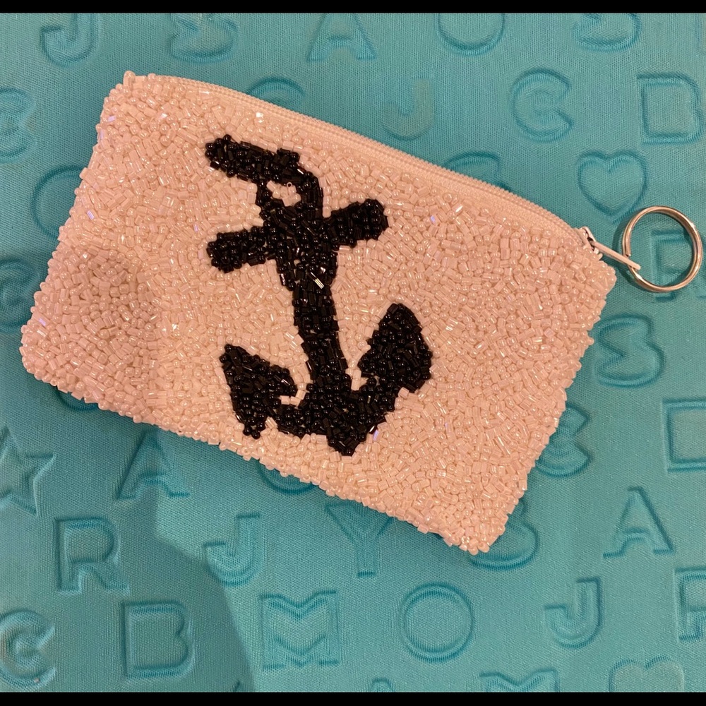 Moyna beaded coin purse